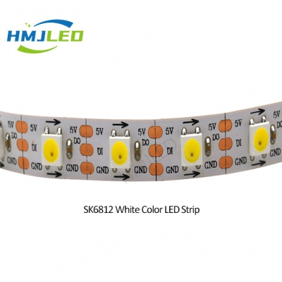 Einzeln 5 V sk6812 weiße LED 60 LED / m LED-Pixelstreifen